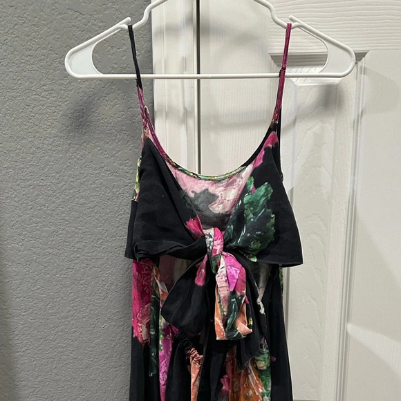 Hope For Flowers Anthropologie x Tracy Reese Tie Back Floral Dress Size XS - Picture 4 of 5